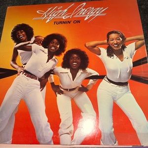 High energy vinyl record